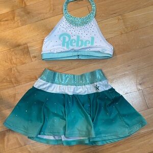 Rebel girls cheer outfit YL